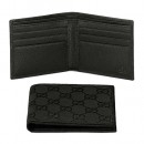 Noir Gucci Bi-plis Portefeuille De Base 04857R-F40IR-1000 France Soldes